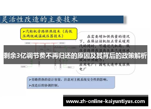 剩余3亿调节费不再归还的原因及其背后的政策解析